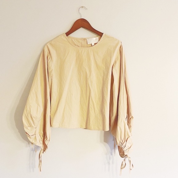 J.O.A. Tops - J.O.A. Bell sleeve top